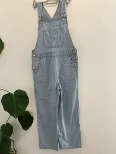 ライトブルー オーバーオール