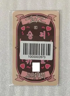 スキズ KARMA FANS リアルタッチフォトカード アイエン