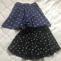 キッズ　キュロットスカート