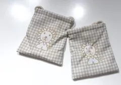 タイトーくじ　ブルーナアニマル　F賞　ライオン 2点セット