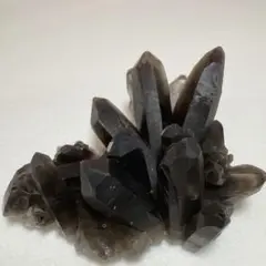 黒水晶 モリオンクラスター　95g 自立　自然石　原石③