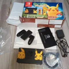 ポケモン　ピカチュウ　レッツゴーピカチュウ　スイッチ　本体　周辺機器　箱付き
