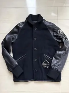 ♡こっこ♡激レア　ヒステリックグラマー スタジャン　ジャンパー HYSTERIC GLAMOUR ヒステリックグラマー 22AW 02223AB09 SEE NO EVIL