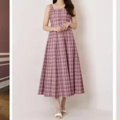 herlipto Paddington Long Dress cherry - メルカリ