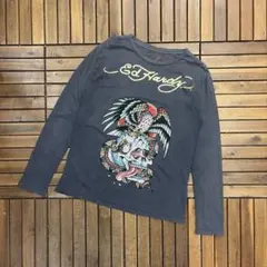 希少]激レアy2k Ed Hardy エドハーディー ラインストーン ロンT - メルカリ
