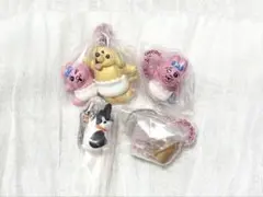 おぱんちゅうさぎ わんころ マスコット 4種セット