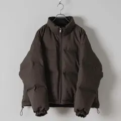 リバーシブルダウンジャケット　ブラウン　XS Casper John 完売品