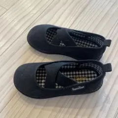 familiar ブラック フォーマルシューズ