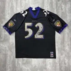 限定モデル NFL ゲームシャツ ブロンコス 黒 刺繍 Reebok - メルカリ