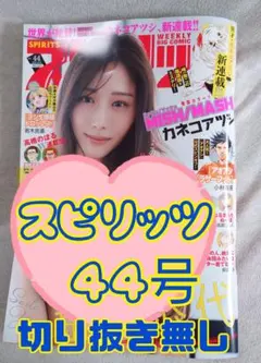 週刊ビッグコミックスピリッツ　漫画　雑誌　No.44