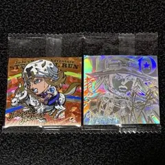 ジョジョの奇妙な冒険 シールウエハース 5thレア SEC ジョニィ ジャイロ