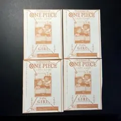 ワンピースカード 少女 P-096 プロモ 付録 マガジン 別冊　4枚セット