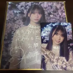 浅井恋乃未 櫻坂46 サクコレ チャレンジくじ C賞 色紙 - メルカリ