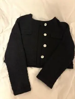 ジャケット レディース ノーカラージャケット