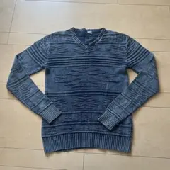 NAVY JEANS Lサイズ Vネックセーター