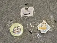 もふさんど mofusand くら寿司 コラボ ラバーチャーム 缶バッジ