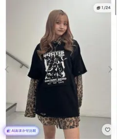 jouetie tシャツ 半袖 グランジグラフィックTシャツ レディースのサムネイル