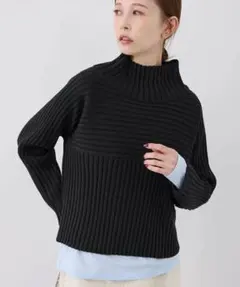 ROPÉ PICNIC ブラック ハイネックセーター 38サイズ