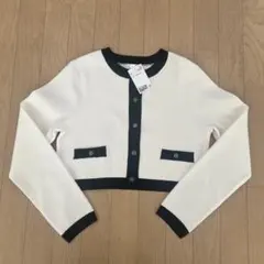 【タグ付き未使用/難あり】ニットカーディガン
