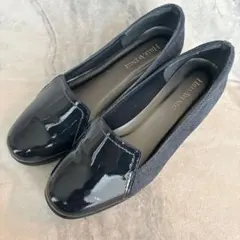 【美品】HILLS AVENUE【23.5】 パンプス ウェッジ ウェーブ 黒 HILLS AVENUEウェッジウェーブソールパンプス 24cm - メルカリ