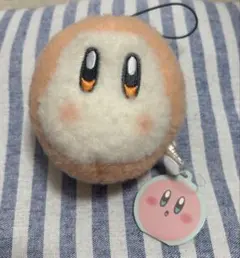 星のカービィ　羊毛フェルト風フェイスマスコット　ワドルディ