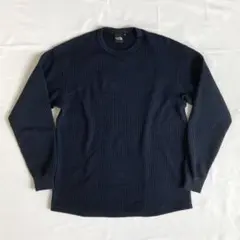 y2k 00s oldgap 短丈フェードワッフルロンT長袖カットソーアーカイブ 