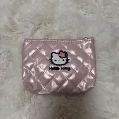 ハローキティ キルティング ポーチ