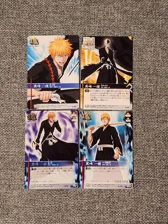 BLEACH ブリーチ ソウルカードバトル 黒崎一護 1枚絵 2枚セット ②