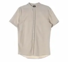 ZARA THE MELANGE SHIRT半袖シャツ ベージュ M 即日配送❣️のサムネイル