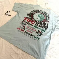 ビッグTシャツ　4L T&C Surf Designs Tシャツ バックプリント