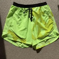Nike ランニングショーツ 蛍光グリーン カモフラージュ