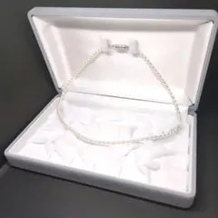 【テリ最強】本真珠 パール ベビーパール パールネックレス 3.8m 未使用級