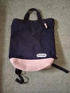 OUTDOOR ネイビー トートバッグ