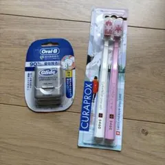 CURAPROX 歯ブラシ 2本入り 5460　Oral-B フロス おまけのサムネイル
