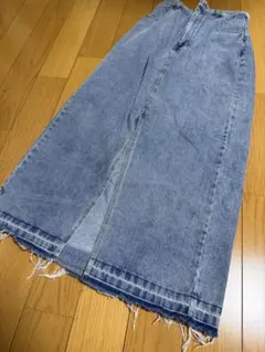 デニムスカート ロングスカート