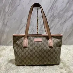 超美品　グッチ　GUCCI GGスプリーム　セミショルダー　トートバッグ