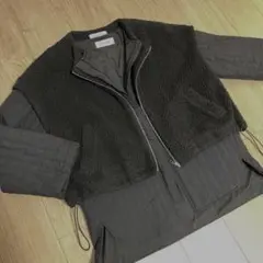 メ*カ様 Sugar Rose3wayボアベストキルティングダウンコートジャケッ