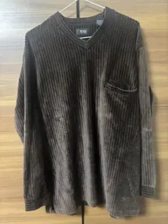 ベロア 長袖カットソー