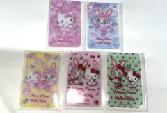セブンイレブン ハローキティ×メゾピアノ オリジナルカードミラー 全5種セット