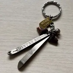 お土産　キーホルダー　スキー板　スキー靴　草津・白根