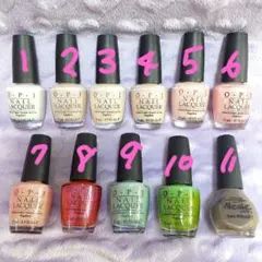 O.P.I マニキュア セット 11点 バラ売り可