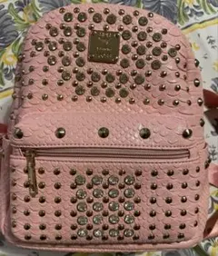 baby shoop スタッズリュック ピンク　新品 スタッズ バックパックのサムネイル