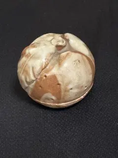 【希少】萩焼 玉村登陽作 香合