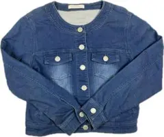 CECIL McBEE ブルー デニムジャケット M