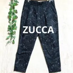 a864【ズッカ】美品　ボタニカルカジュアルパンツサルエルパンツ日本製