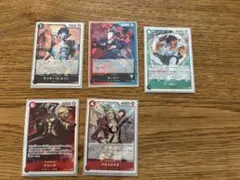 ワンピース トレーディングカード セット