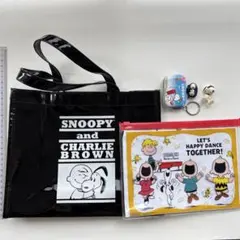 【当時品】 SNOOPY スヌーピー 5点 まとめ売り ポーチ フィギュアなど