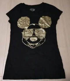 海外ディズニー　ミッキーマウス Tシャツ ブラック