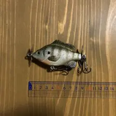 サルモ 11センチ 魚皮張り ビックベイト - メルカリ