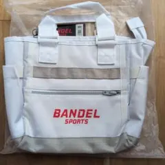 BANDEL バンデル ゴルフ カートバッグ ラウンドバッグ 白